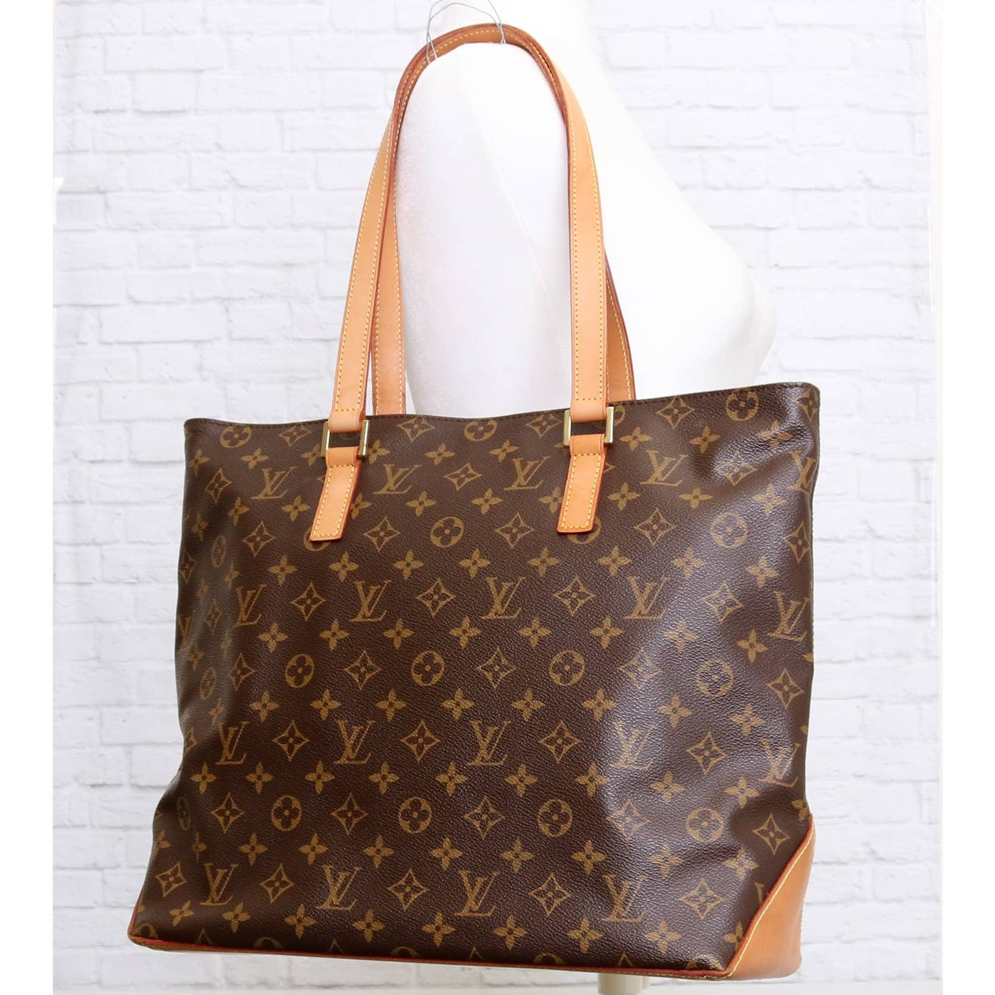 Louis Vuitton Cabas Mezzo Large Monogram Tote