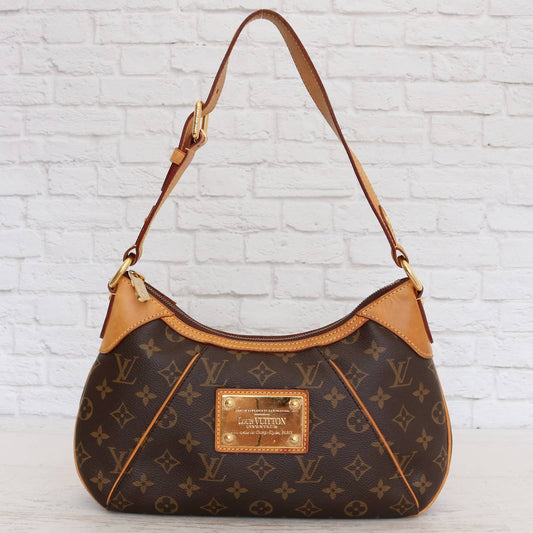 Louis Vuitton Thames PM Monogram Hobo Shoulder Bag