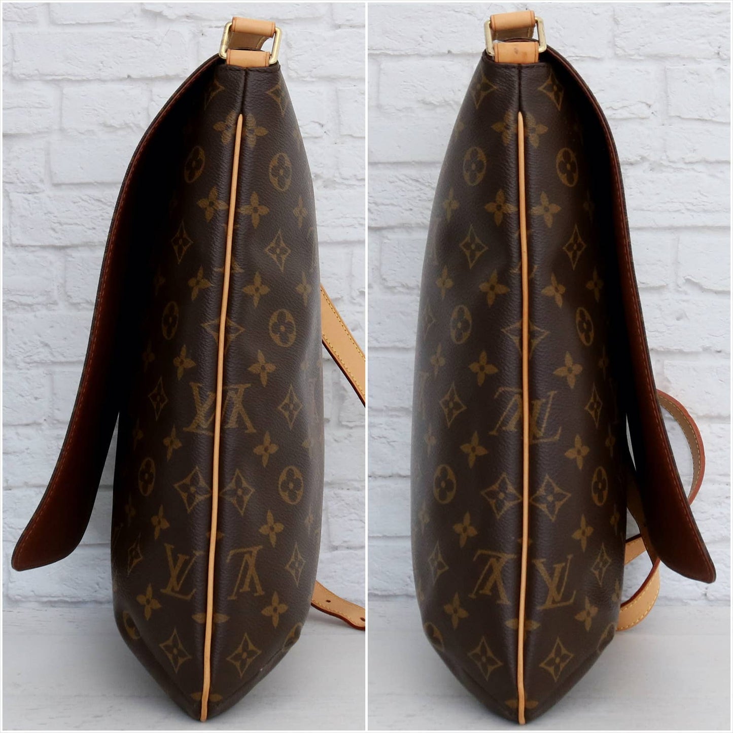 Louis Vuitton Musette GM Monogram Crossbody Shoulder Bag