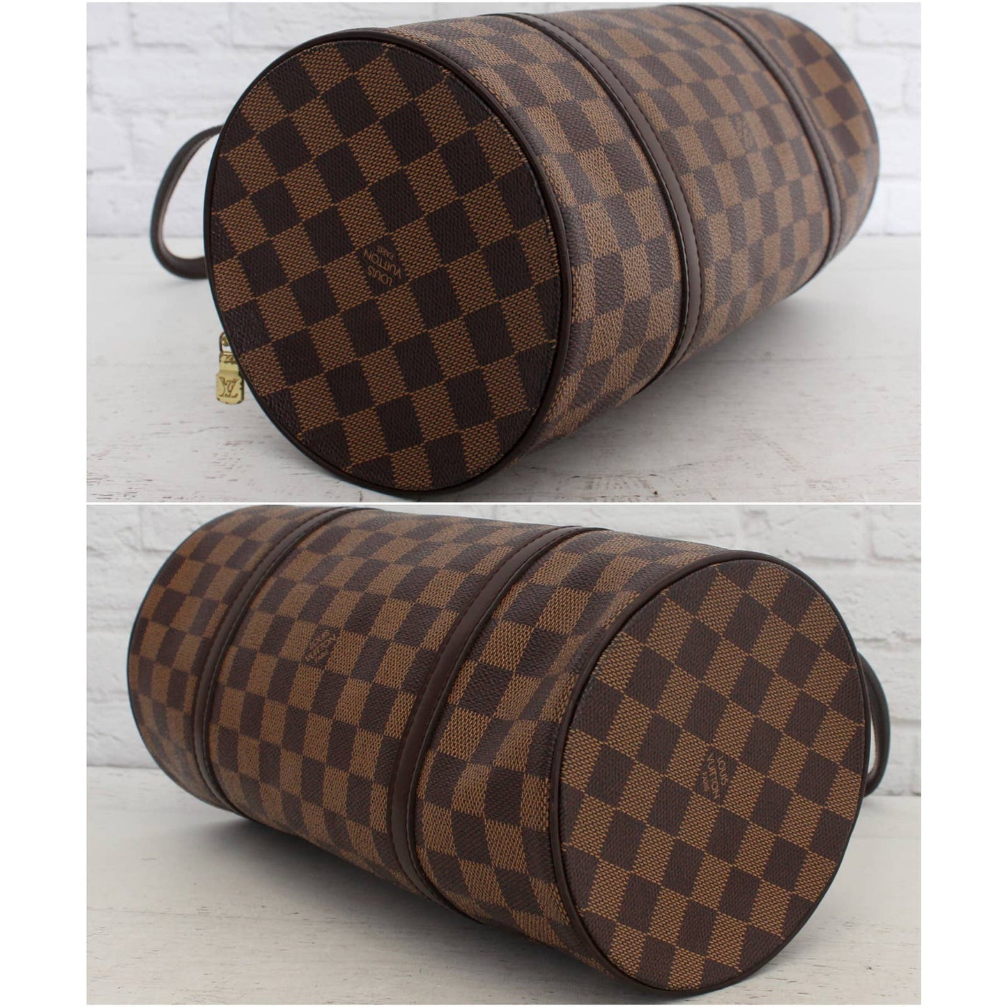 Louis Vuitton Papillon 30 Damier Ebene Shoulder Bag