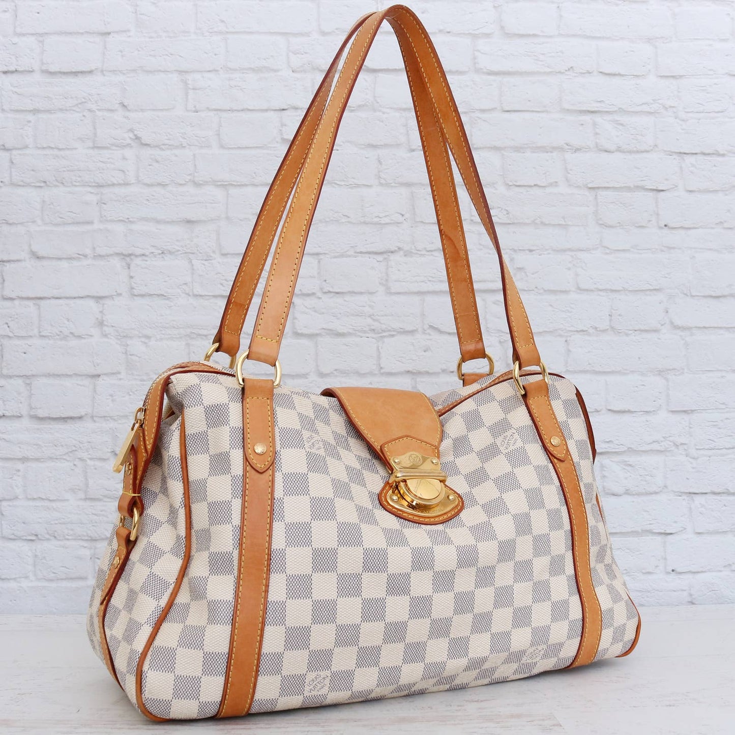 Louis Vuitton Stresa PM Damier Azur Shoulder Bag