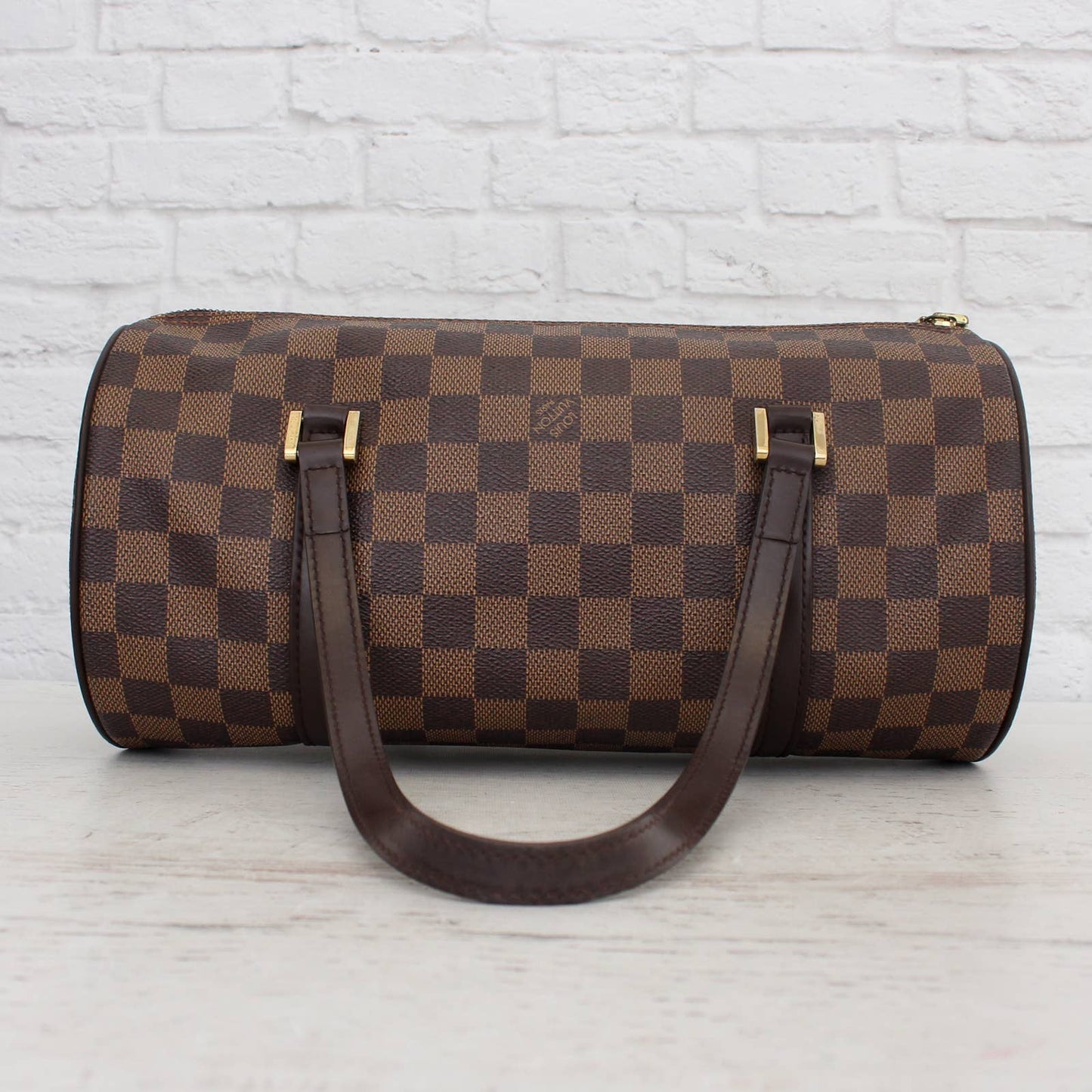 Louis Vuitton Papillon 30 Damier Ebene Shoulder Bag