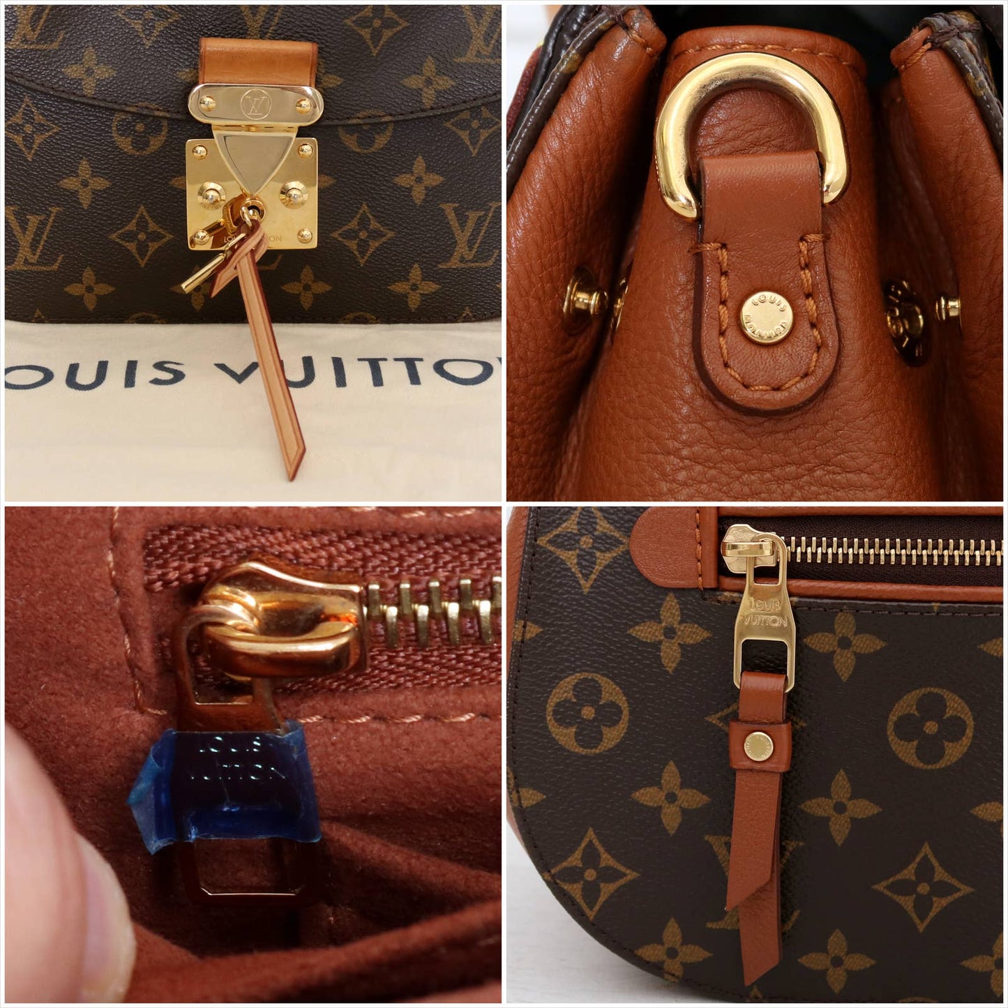 Louis Vuitton Eden PM Aurore Monogram Shoulder Bag