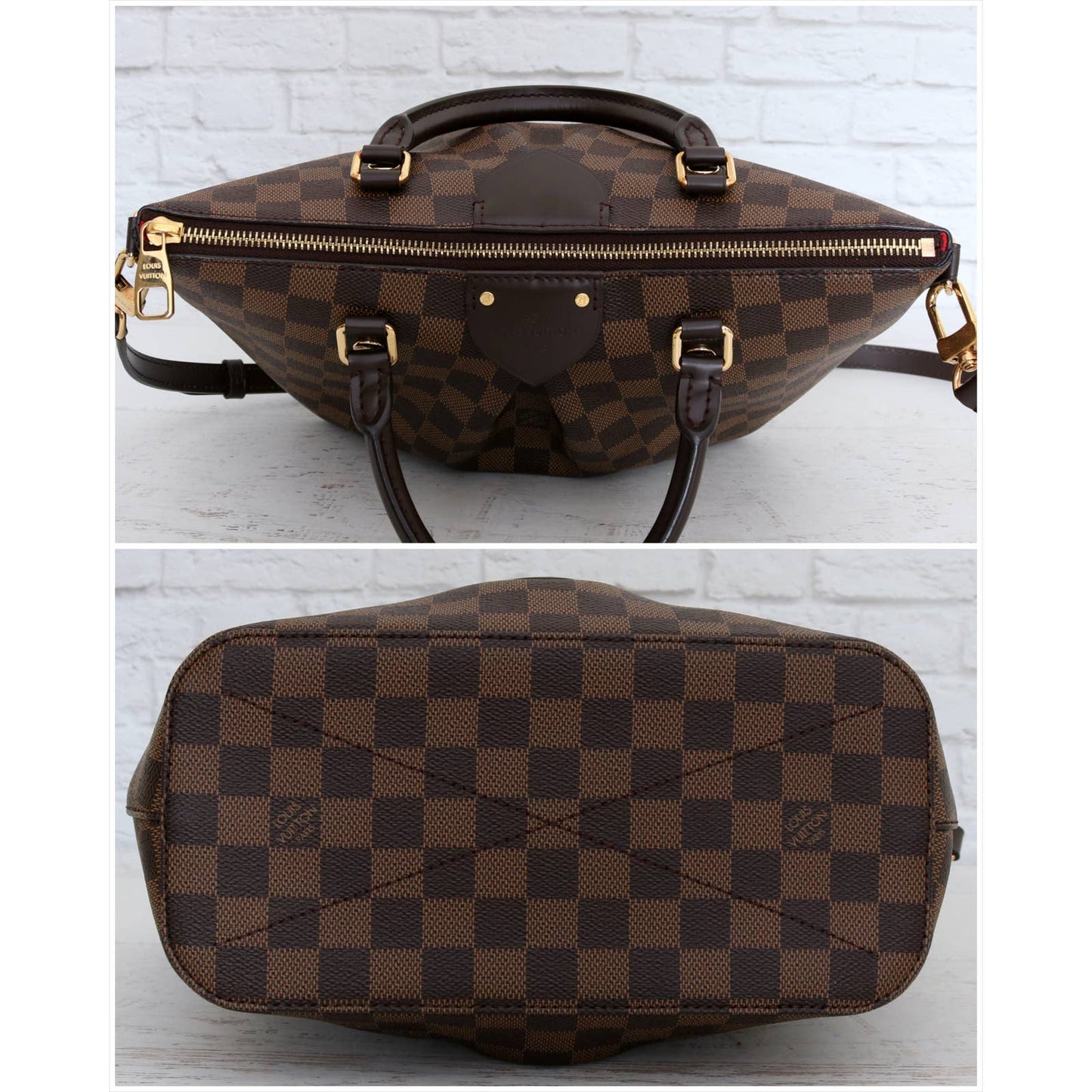 Louis Vuitton Siena PM Damier Ebene Crossbody with Box & Dust Bag