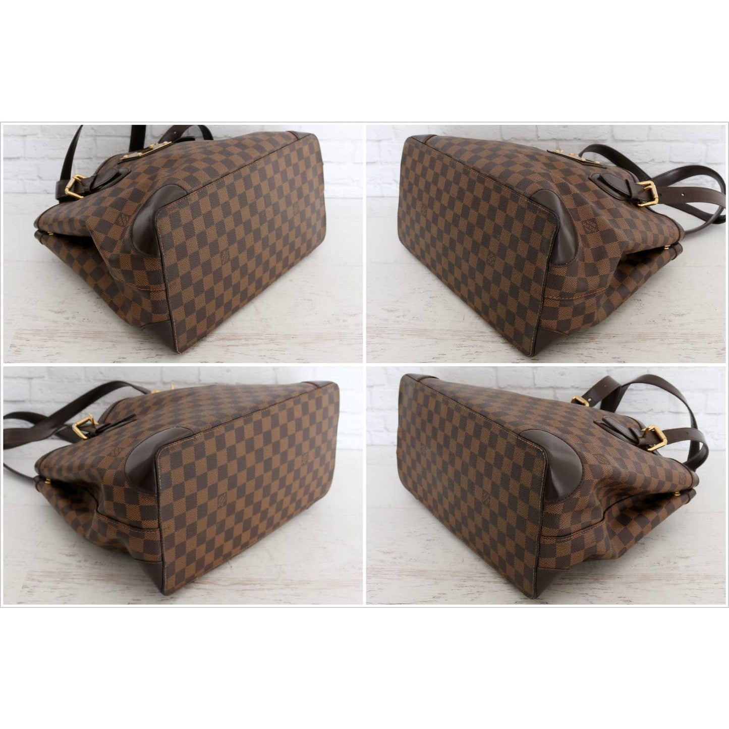 Louis Vuitton Hampstead MM Damier Ebene Shoulder Bag