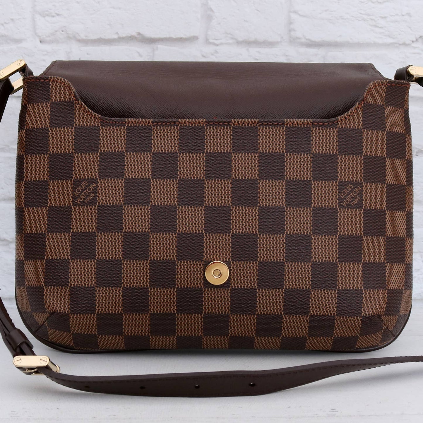 Louis Vuitton Musette Tango Short Damier Ebene Shoulder Bag