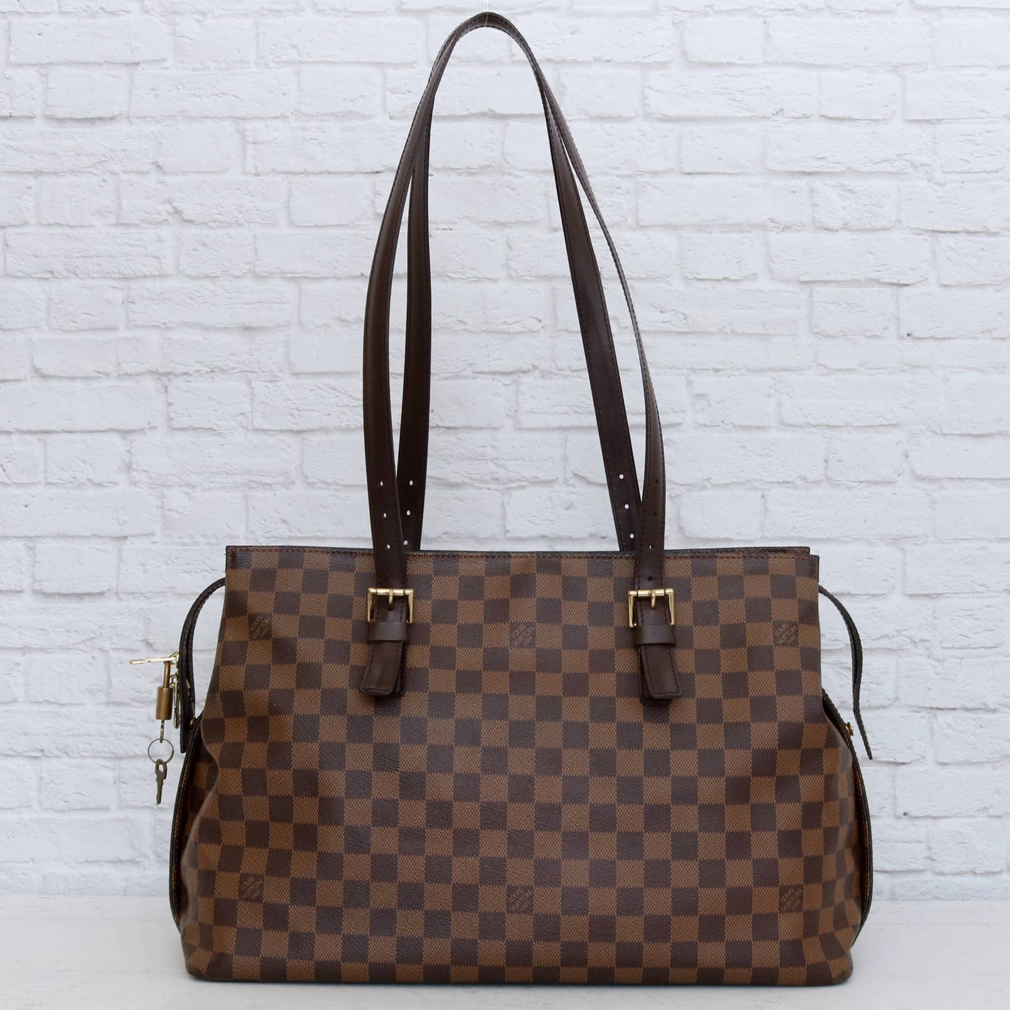 Louis Vuitton Chelsea Damier Ebene Shoulder Bag