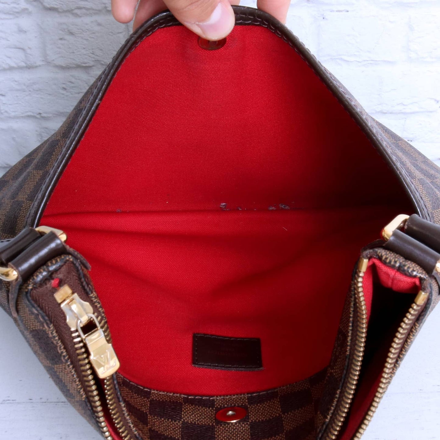 Louis Vuitton Bloomsbury PM Damier Ebene Crossbody