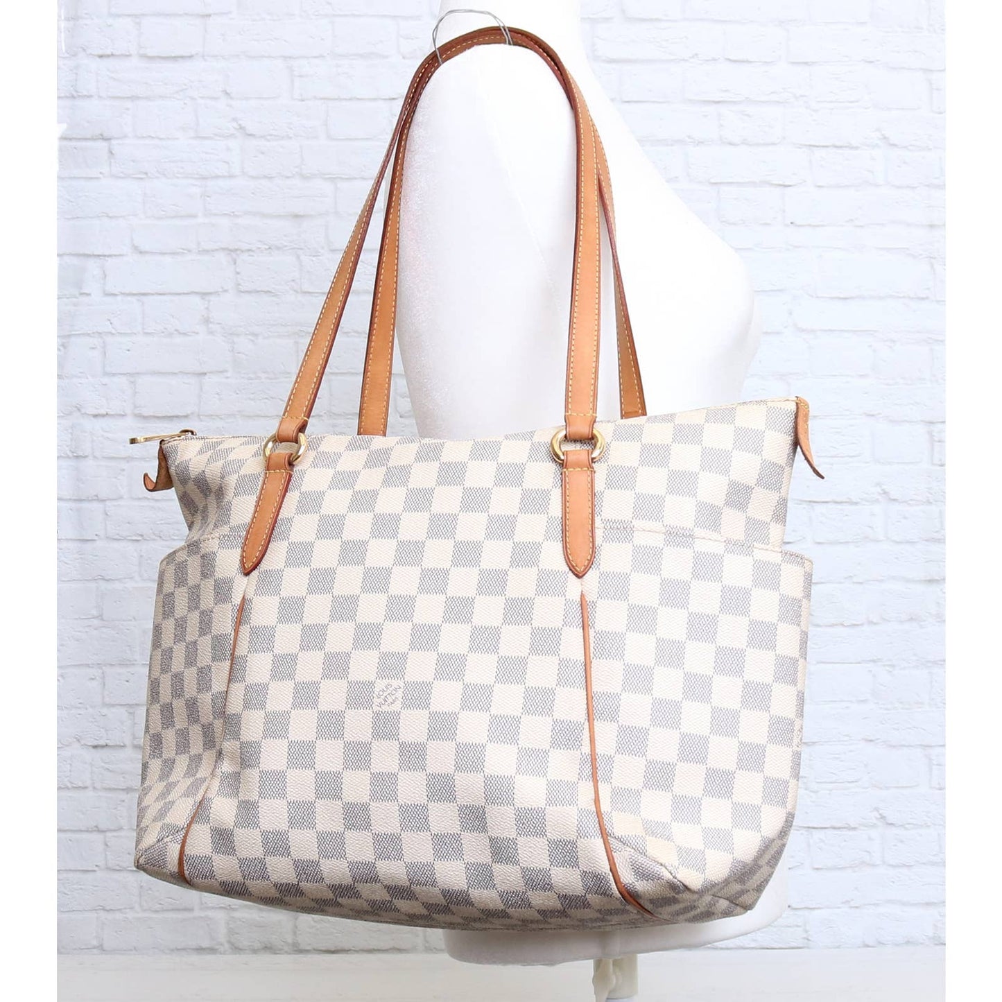 Louis Vuitton Totally MM Damier Azur Tote