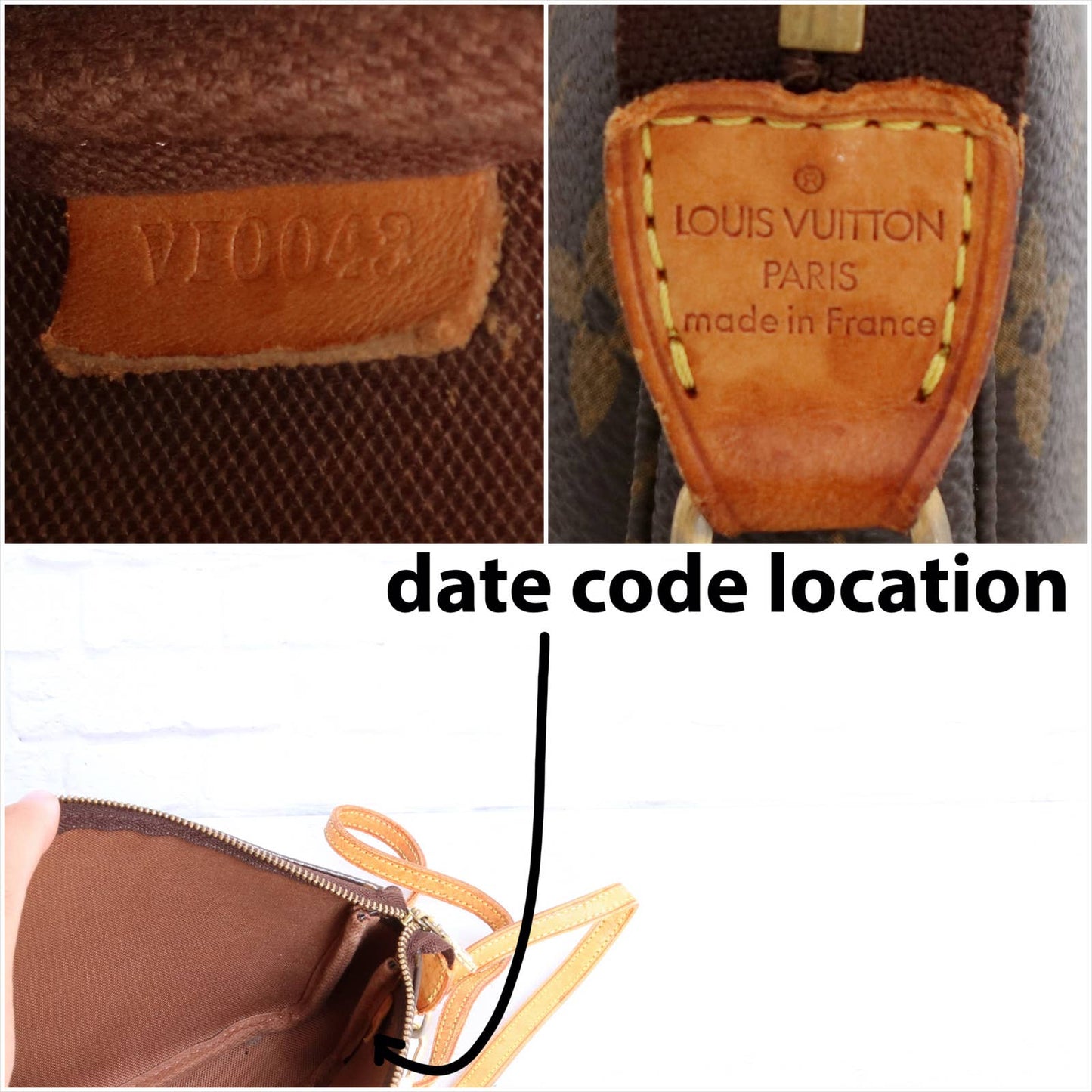 Louis Vuitton Pochette Accessoires Monogram Crossbody