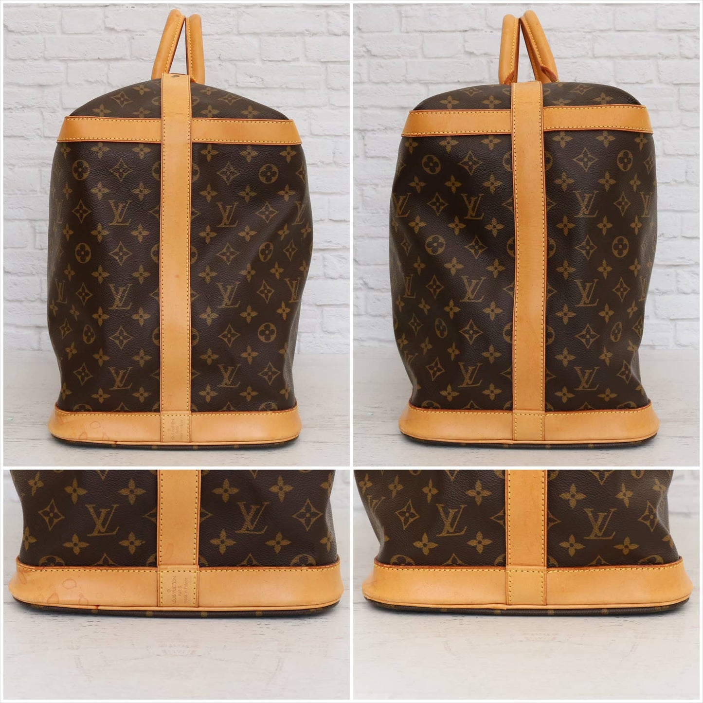 Louis Vuitton Cruiser 45 Monogram Satchel Travel Bag