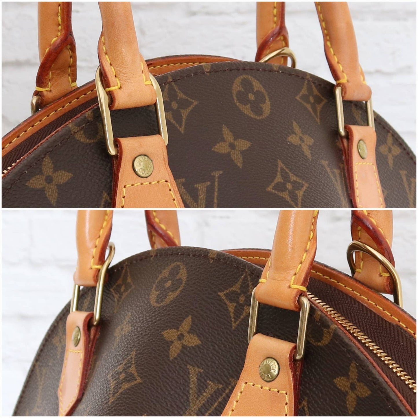 Louis Vuitton Ellipse MM Monogram Large Satchel