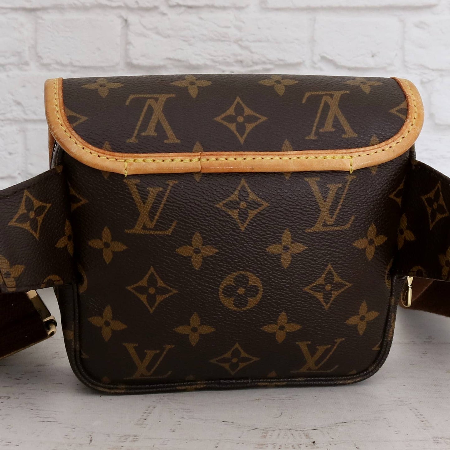 Louis Vuitton Bosphore Bum Bag Monogram Belt Waist Purse