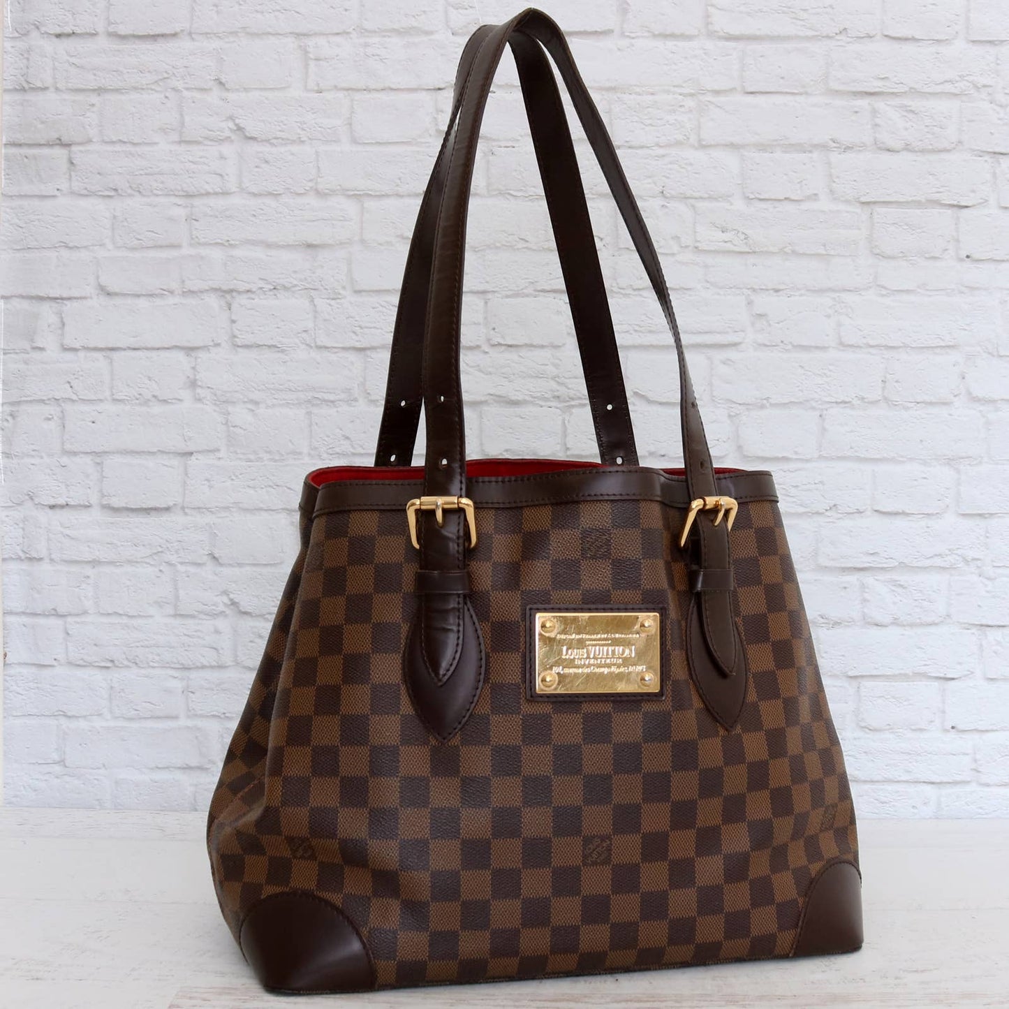 Louis Vuitton Hampstead MM Damier Ebene Tote