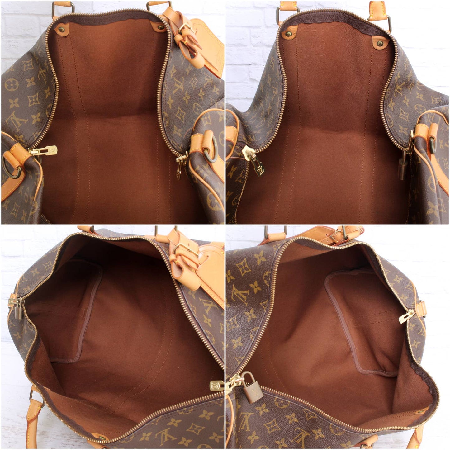 Louis Vuitton Keepall Bandoulière 55 Monogram Duffle Luggage Shoulder