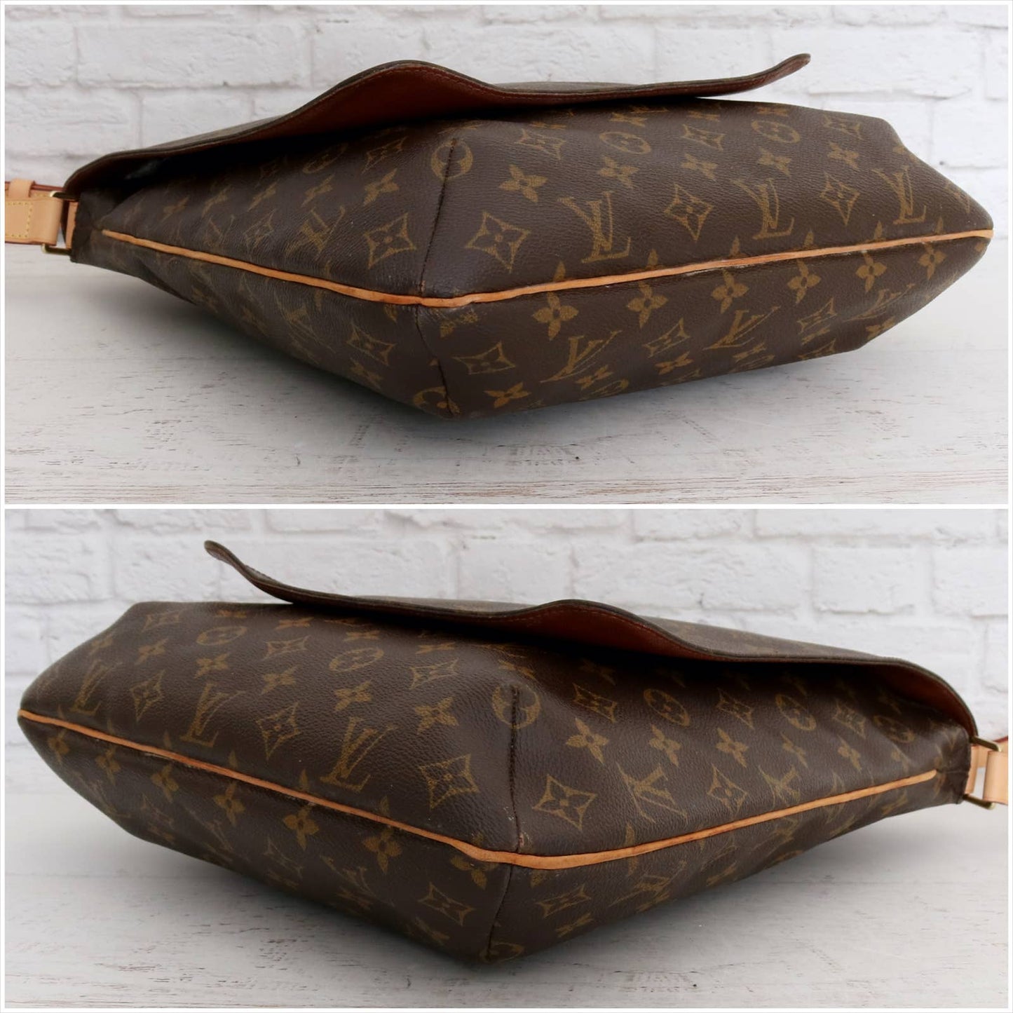 Louis Vuitton Musette Large Crossbody Shoulder Bag