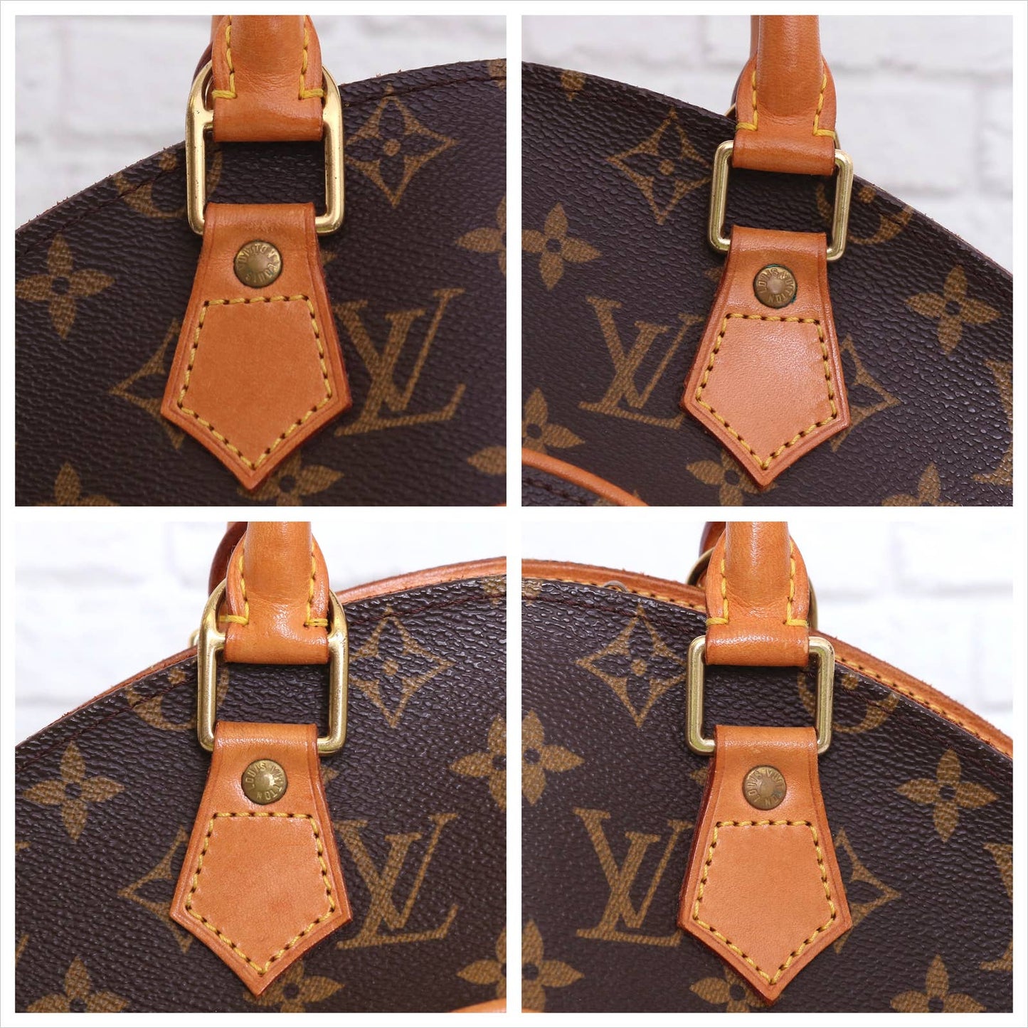 Louis Vuitton Ellipse MM Monogram Satchel