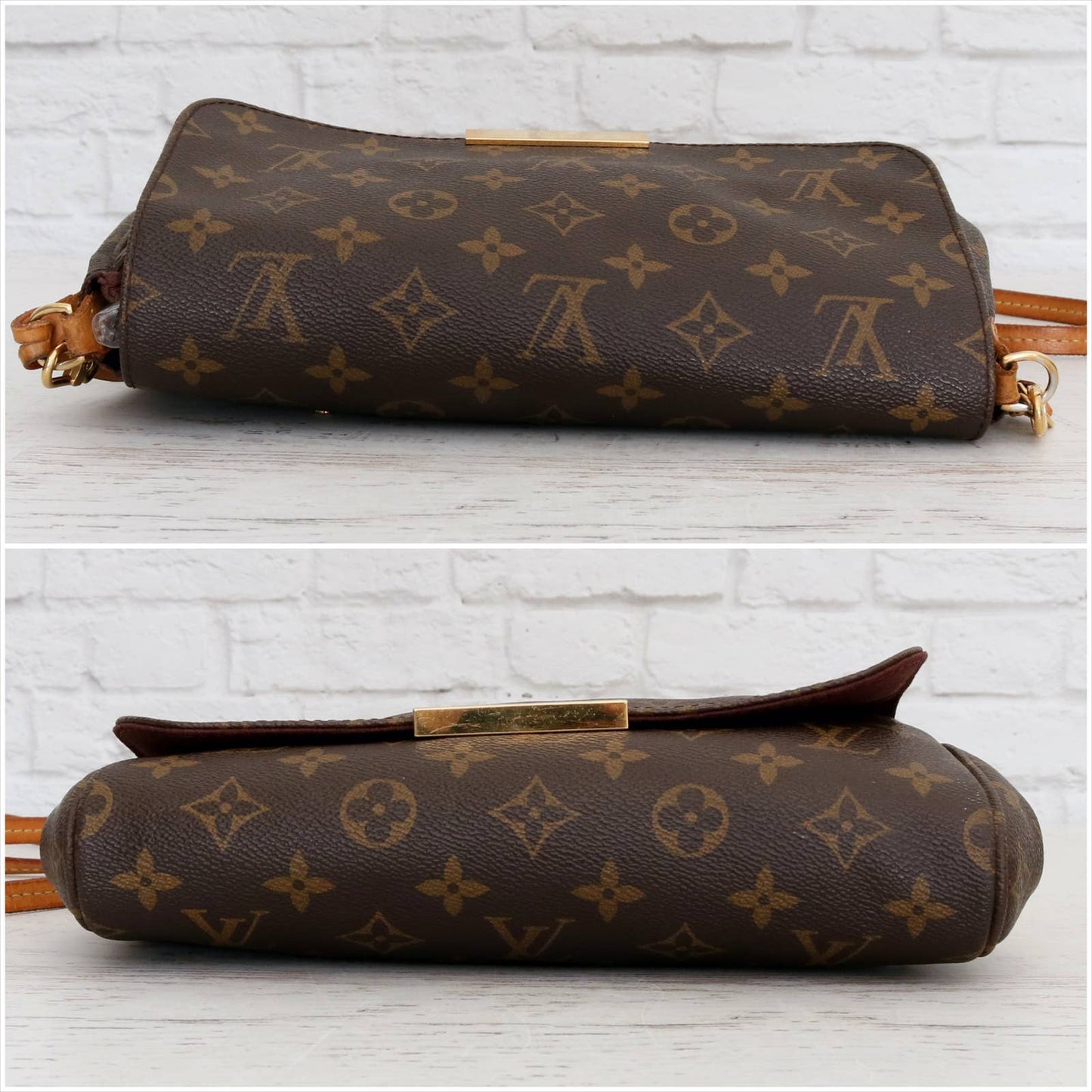 Louis Vuitton Favorite MM Monogram Crossbody with Box