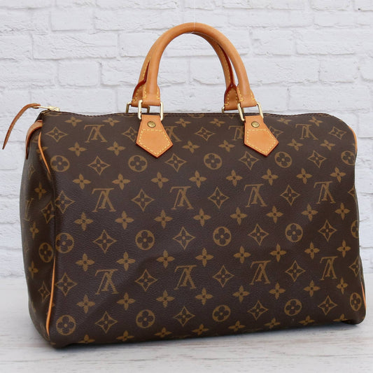 Louis Vuitton Speedy 35 Monogram Satchel