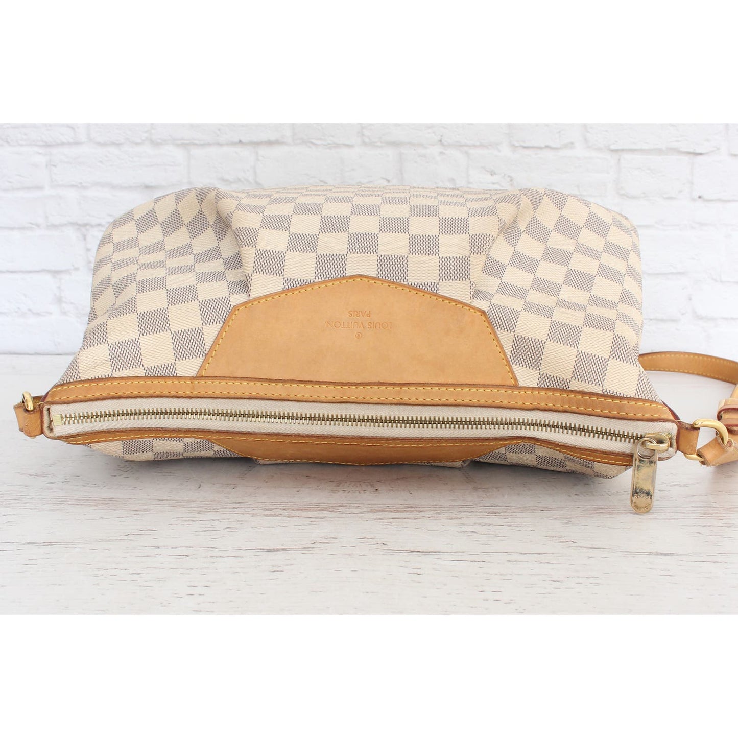 Louis Vuitton Siracusa MM Damier Azur Crossbody