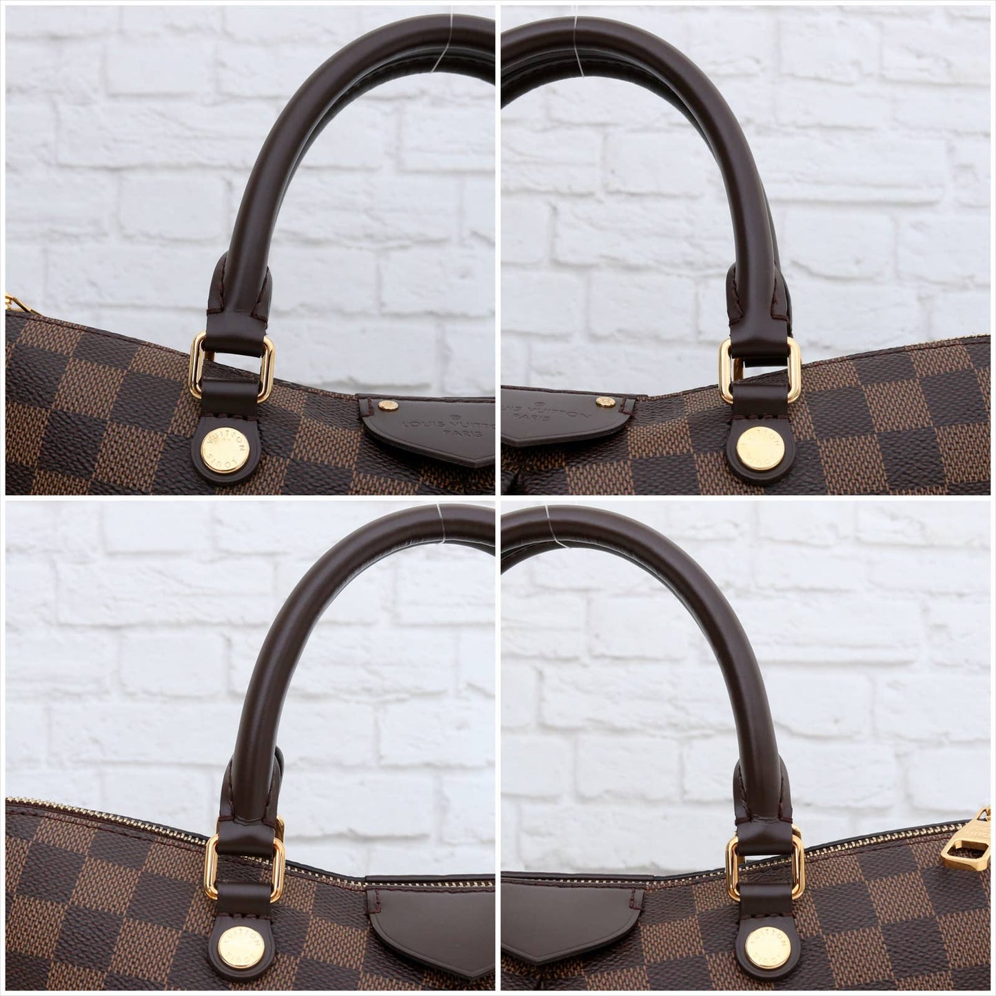 Louis Vuitton Siena PM Damier Ebene Crossbody with Box & Dust Bag