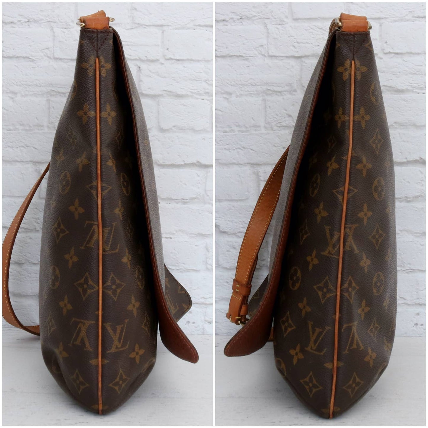 Louis Vuitton Musette GM Large Monogram Crossbody & Shoulder Bag