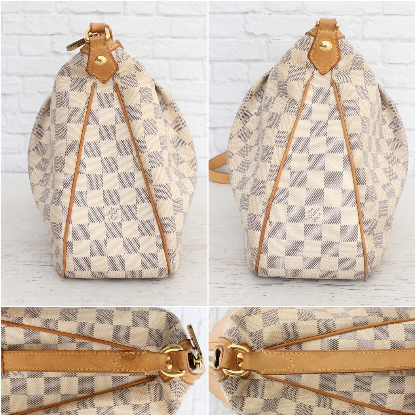 Louis Vuitton Siracusa MM Damier Azur Crossbody