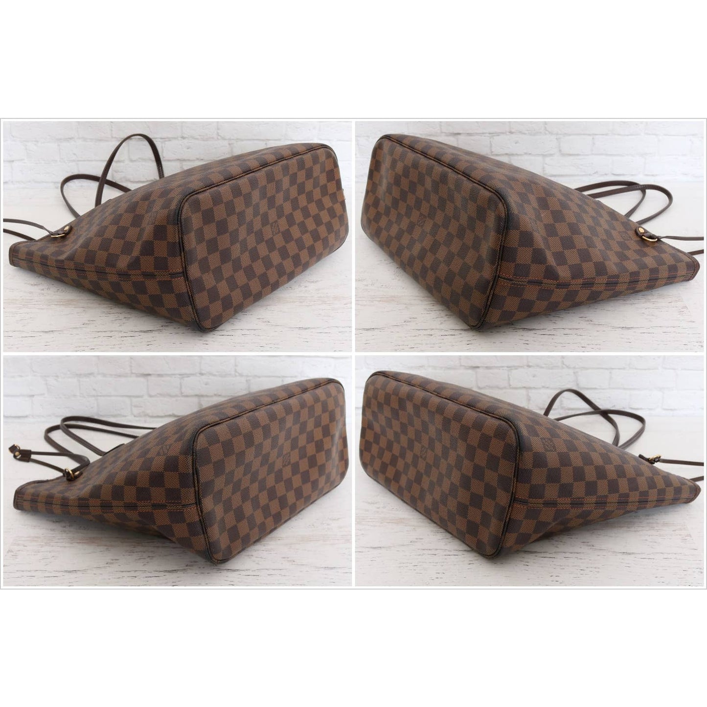 Louis Vuitton Neverfull MM Damier Ebene Tote