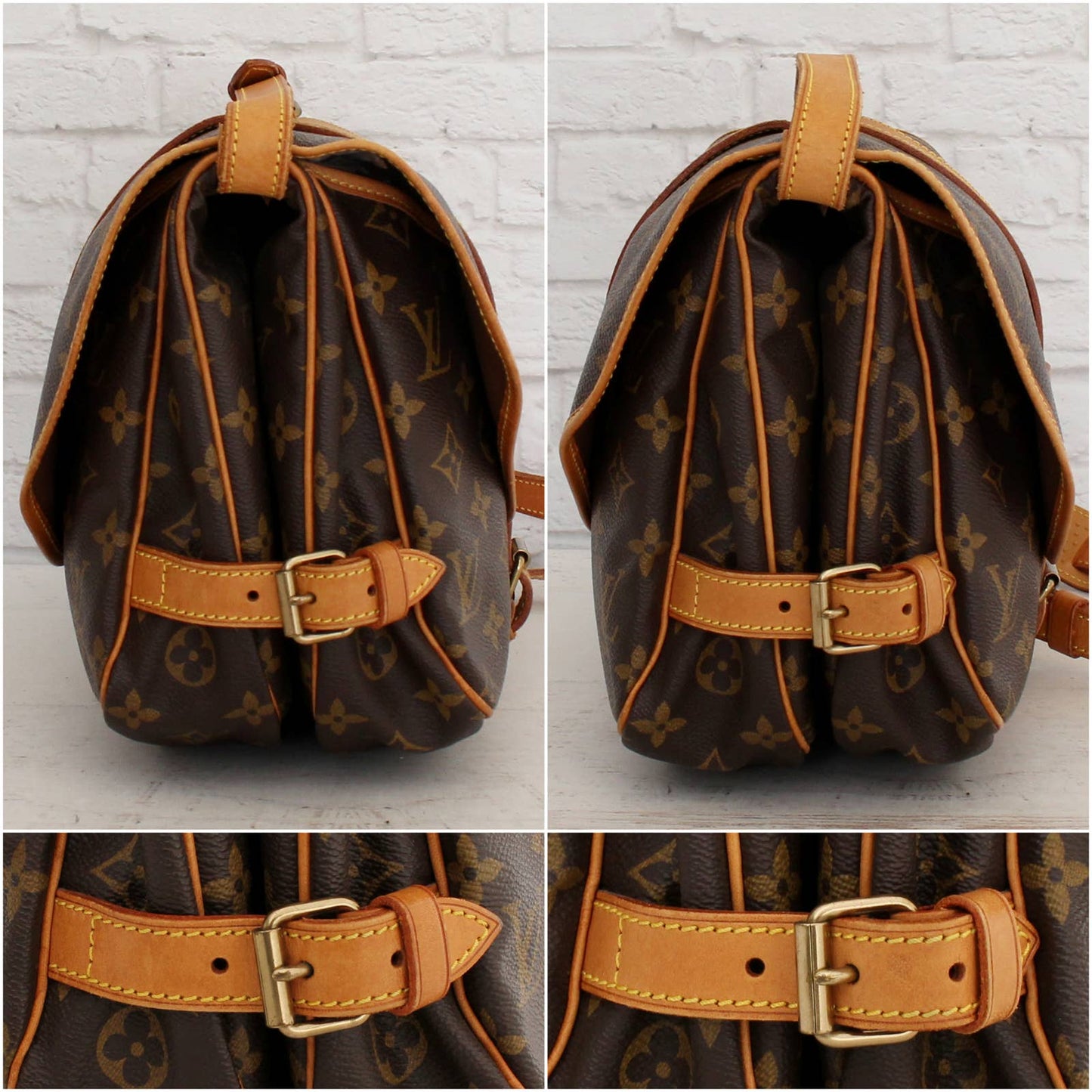 Louis Vuitton Saumur 30 Monogram Crossbody & Shoulder Bag