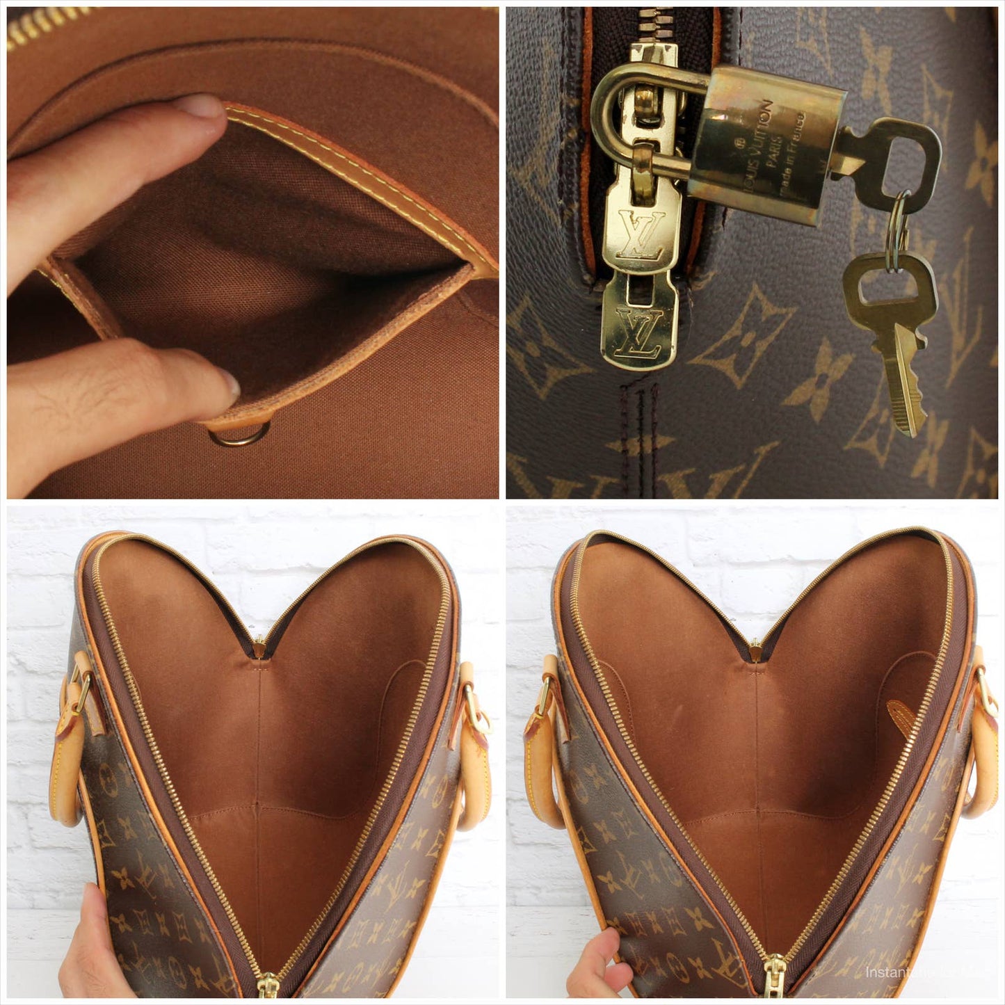 Louis Vuitton Ellipse MM Monogram Satchel