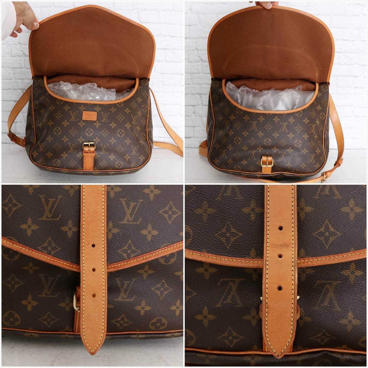 Louis Vuitton Saumur 35 Monogram Crossbody