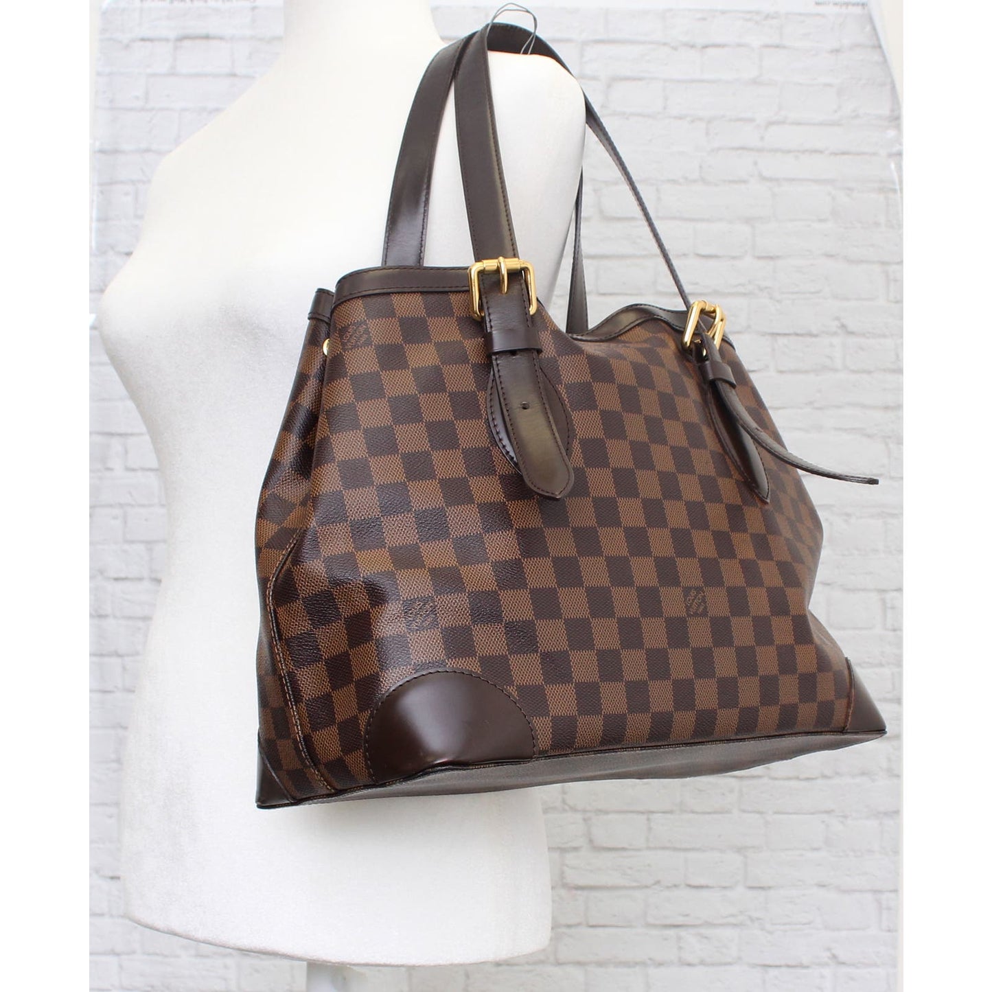 Louis Vuitton Hampstead MM Damier Ebene Tote