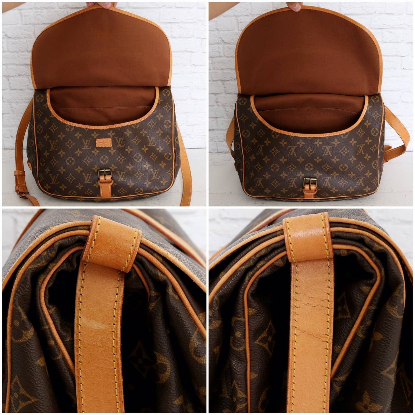 Louis Vuitton Saumur 35 Monogram Crossbody