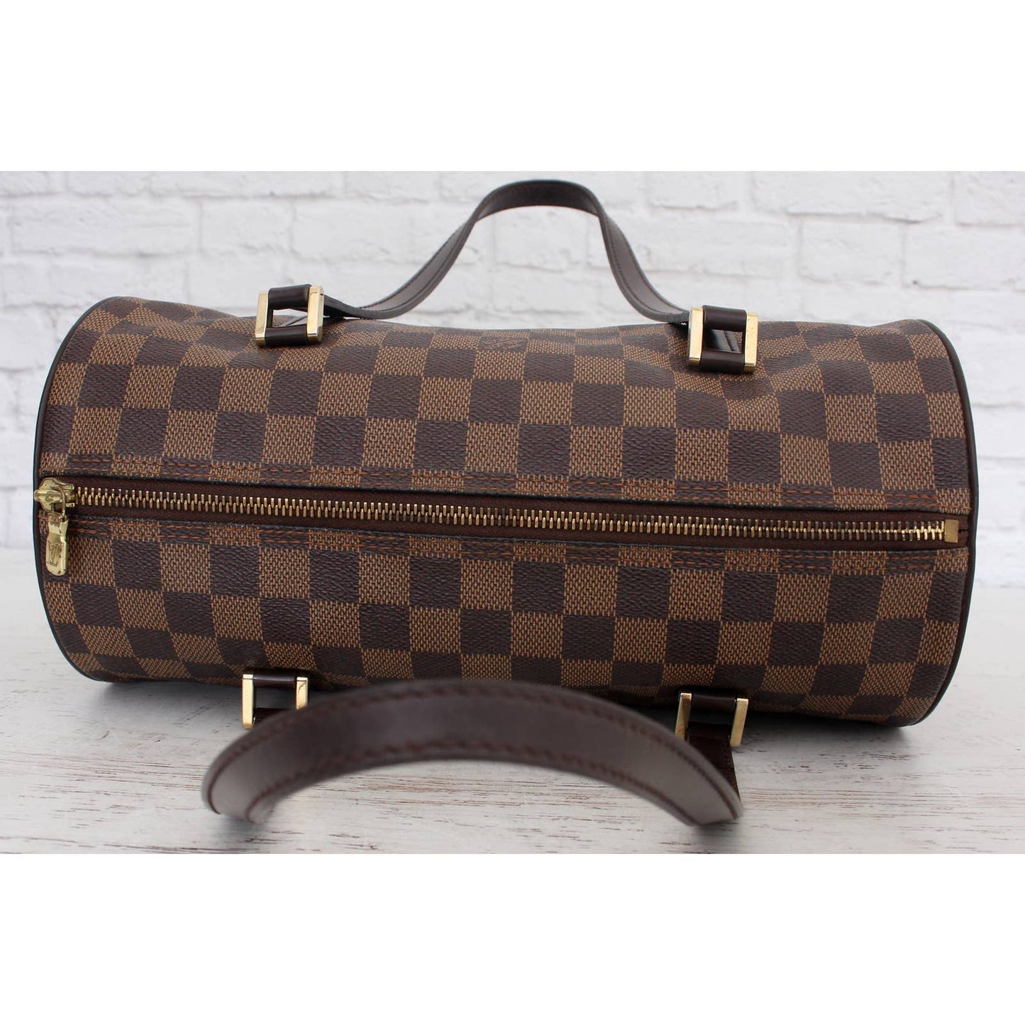 Louis Vuitton Papillon 30 Damier Ebene Shoulder Bag