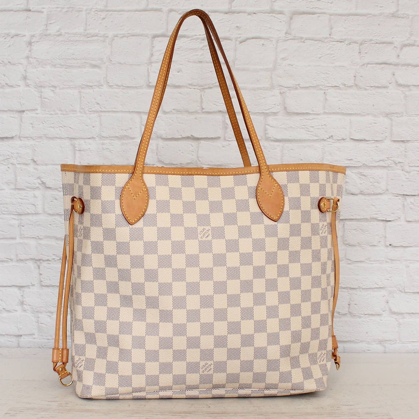 Louis Vuitton Neverfull MM Damier Azur Tote