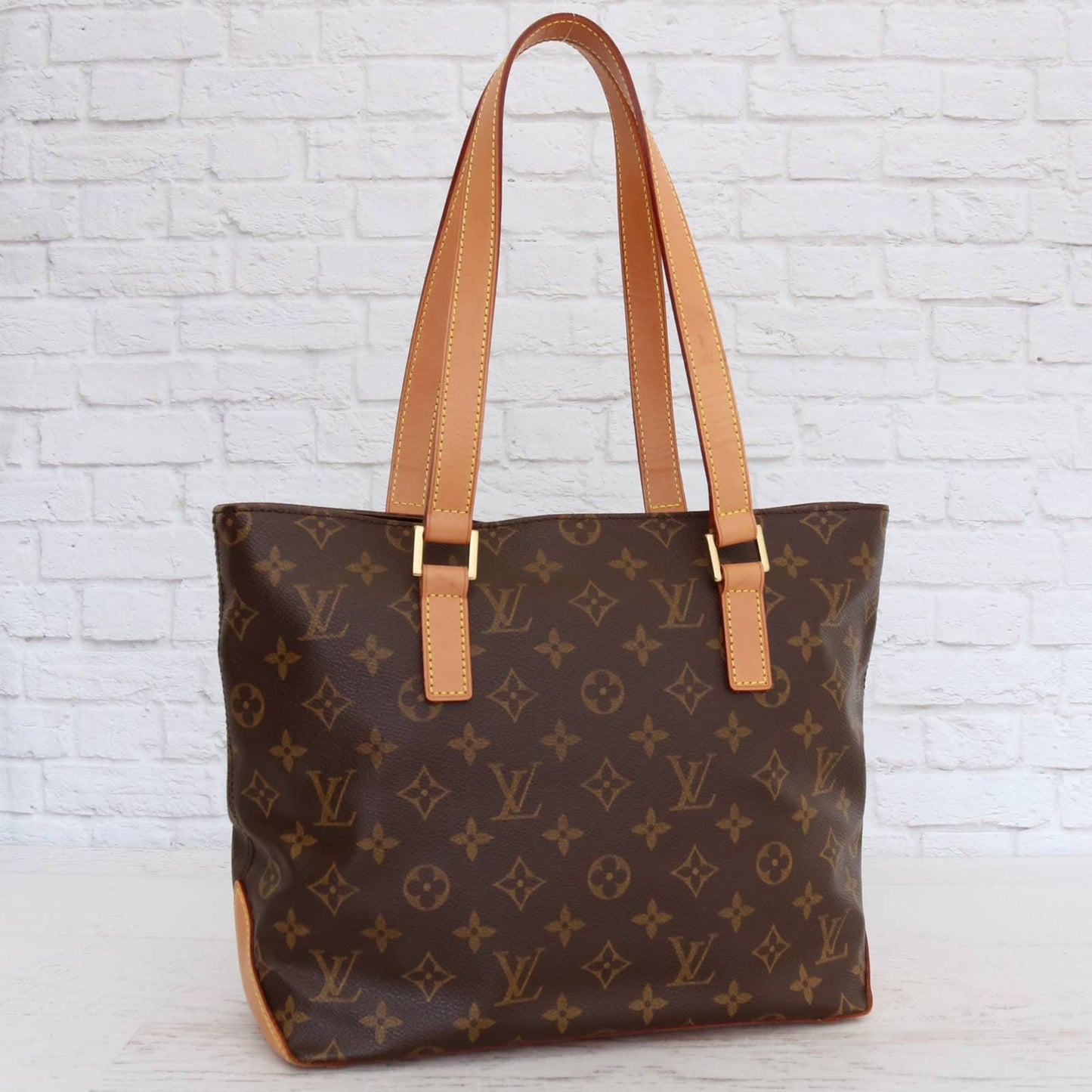 Louis Vuitton Cabas Piano Monogram Tote Shoulder Bag