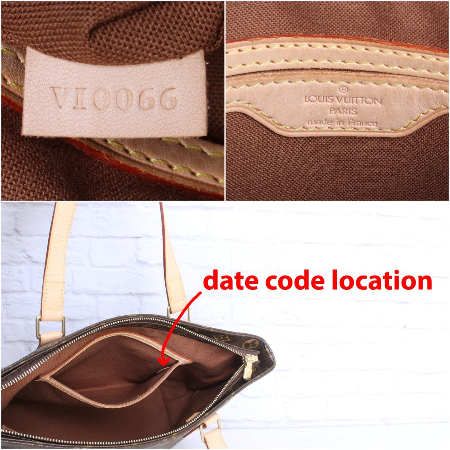 Louis Vuitton Cabas Piano Monogram Tote