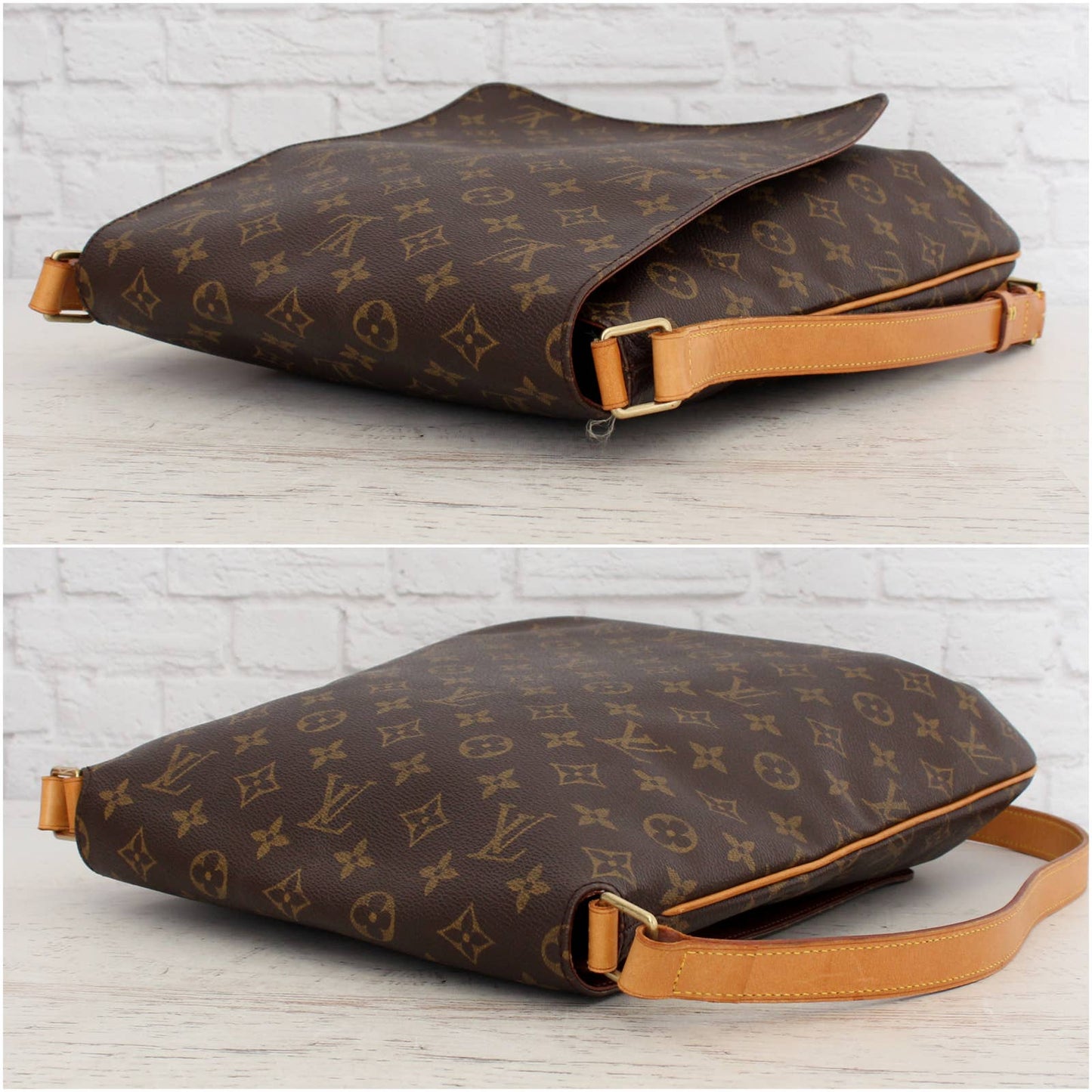 Louis Vuitton Musette GM Large Crossbody Shoulder Monogram Messenger