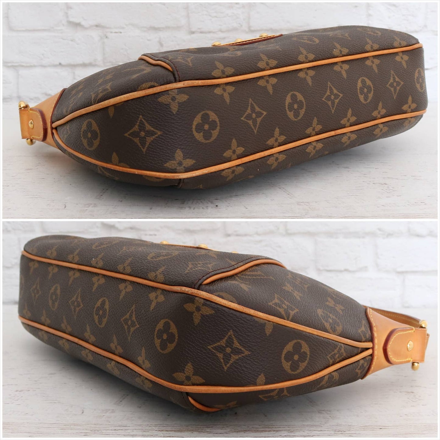 Louis Vuitton Thames PM Monogram Hobo Shoulder Bag