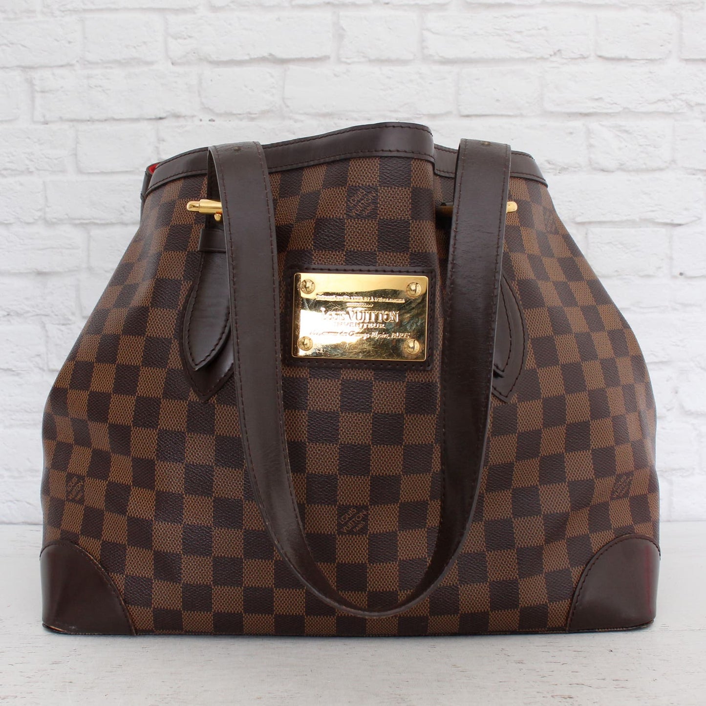 Louis Vuitton Hampstead MM Damier Ebene Tote