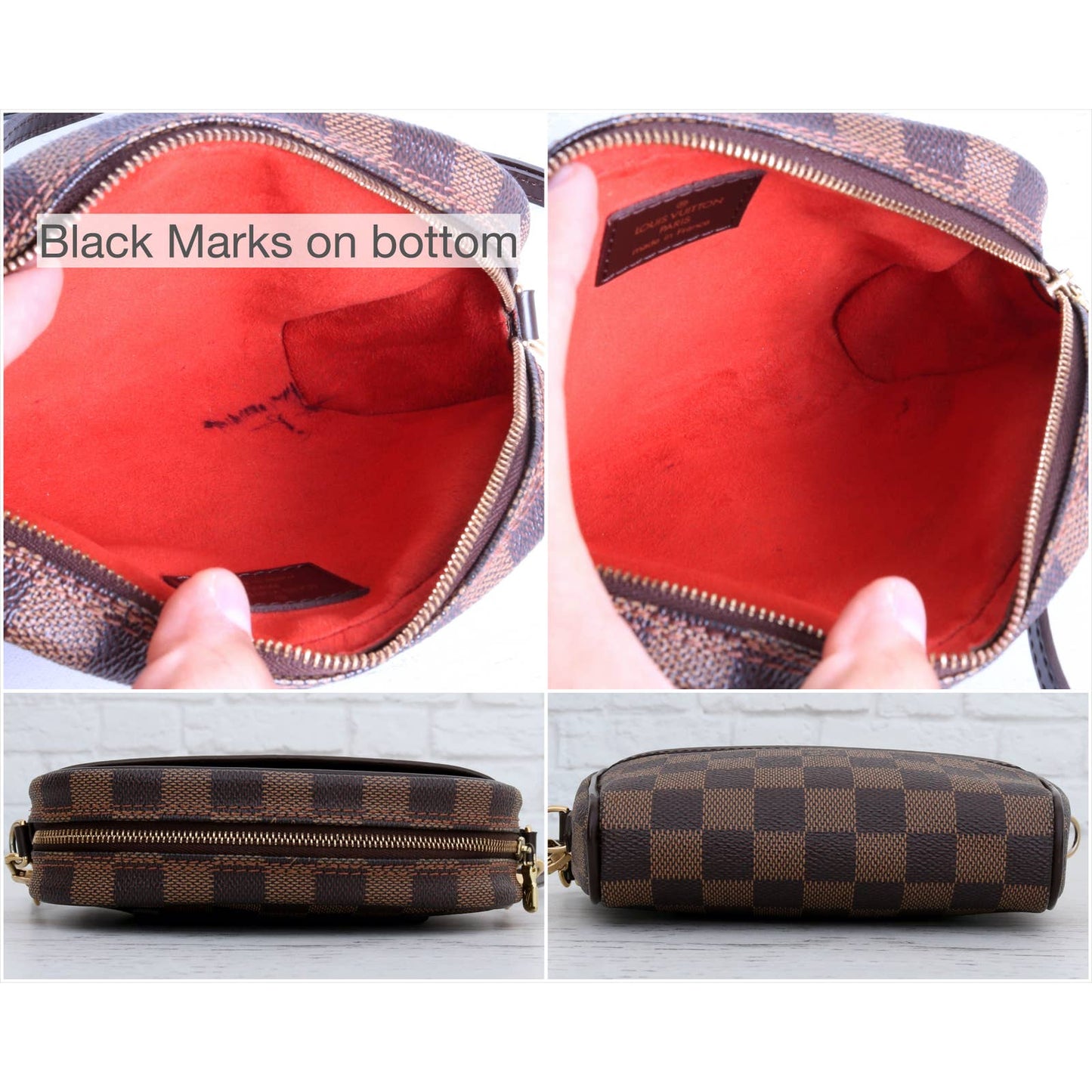 Louis Vuitton Pochette Ipanema Damier Ebene Crossbody