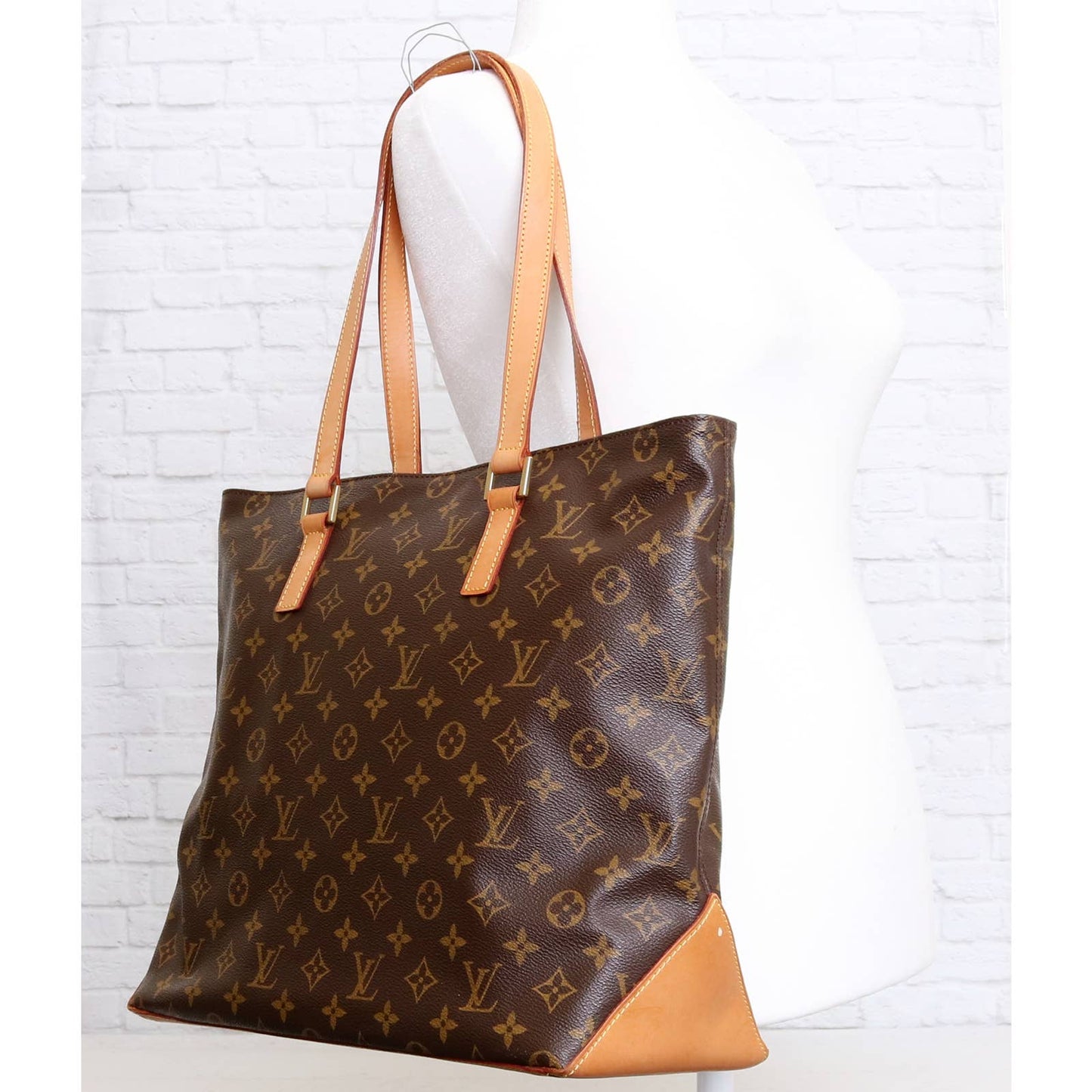 Louis Vuitton Cabas Mezzo Large Monogram Tote