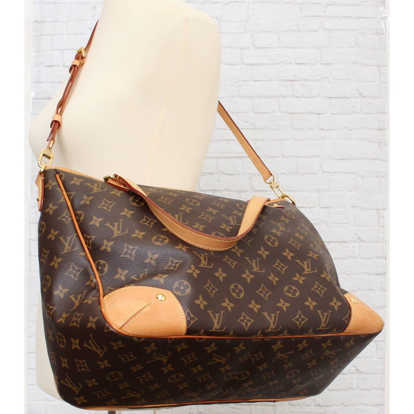 Louis Vuitton Estrella GM Monogram Large Shoulder Bag with Strap