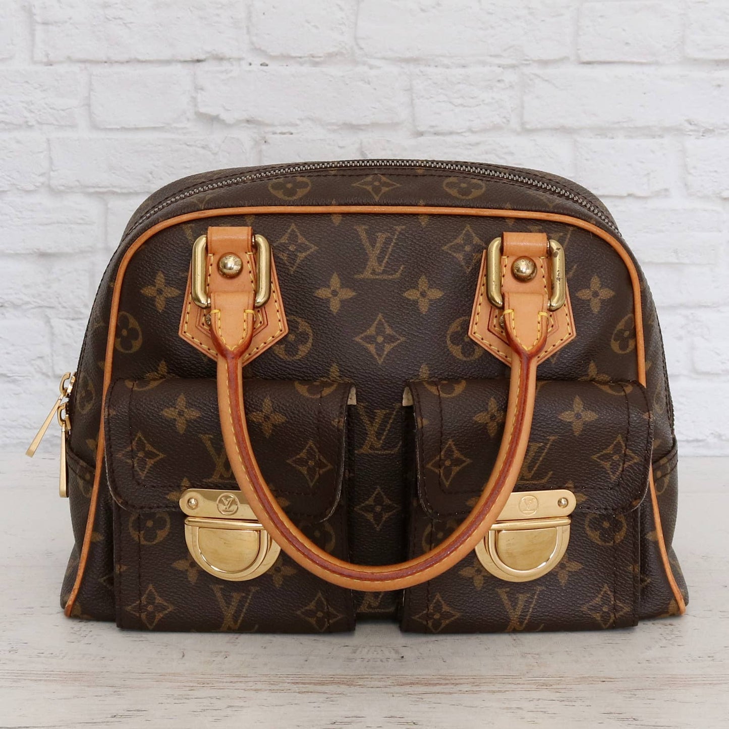 Louis Vuitton Manhattan PM Monogram Satchel