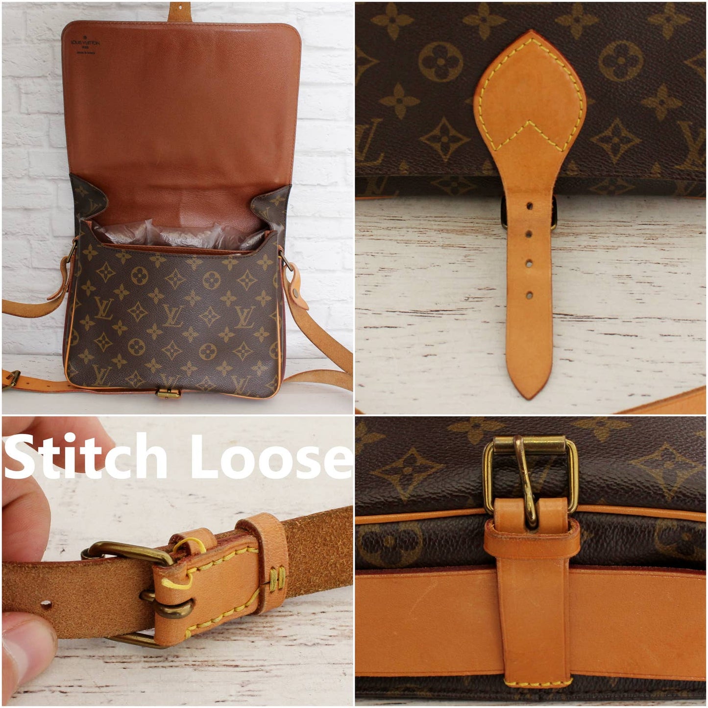 Louis Vuitton Cartouchiere GM Monogram Crossbody