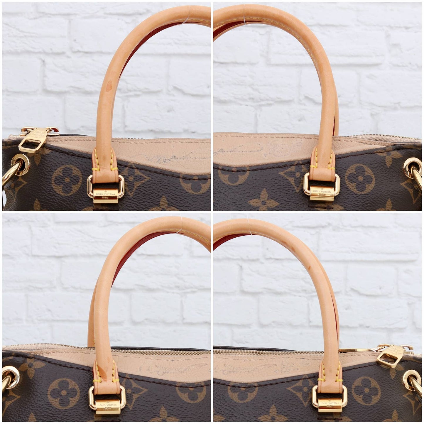 Louis Vuitton Pallas BB Monogram Dune Satchel Crossbody