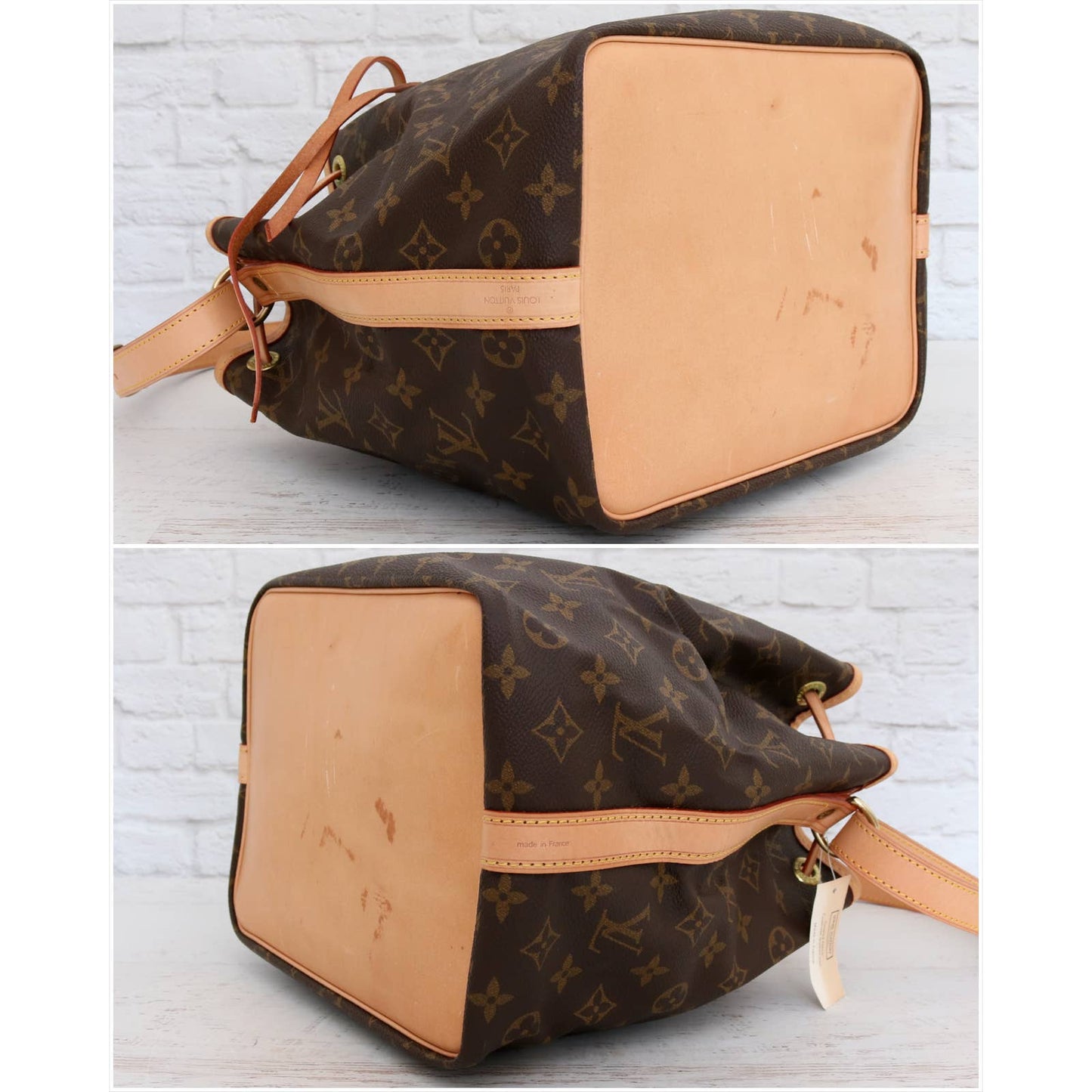 Louis Vuitton Petit Noé Monogram Shoulder Bag Bucket