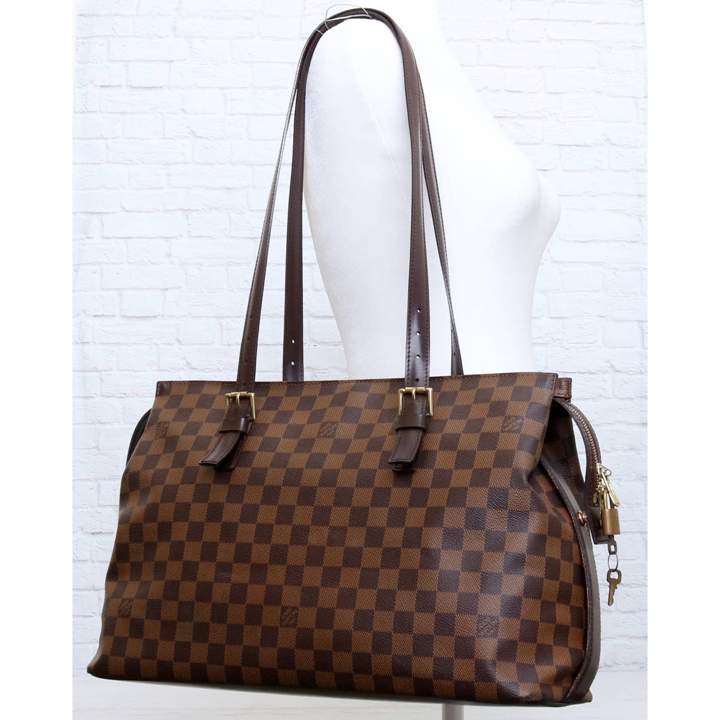 Louis Vuitton Chelsea Damier Ebene Shoulder Bag