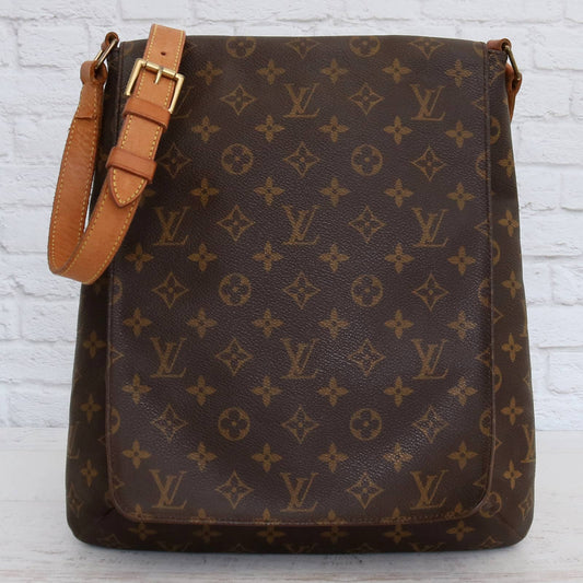 Louis Vuitton Musette GM Large Monogram Crossbody & Shoulder Bag