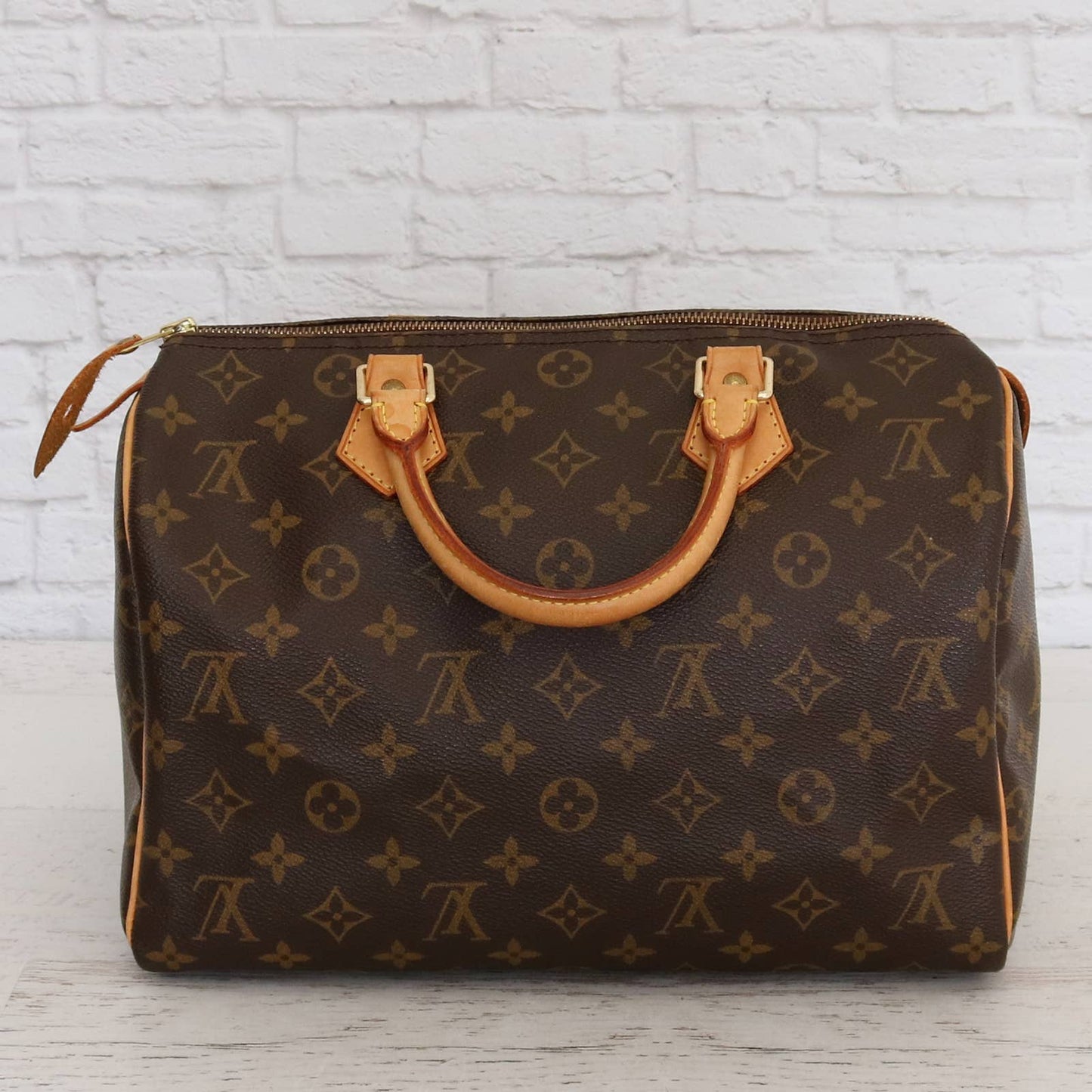 Louis Vuitton Speedy 30 Monogram Boston Satchel